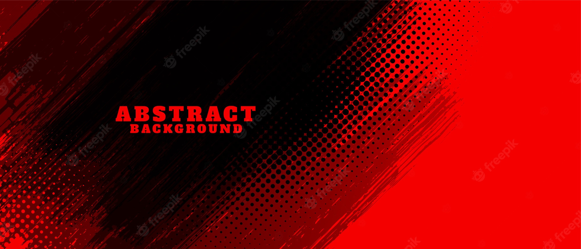 Abstract Red Design Background