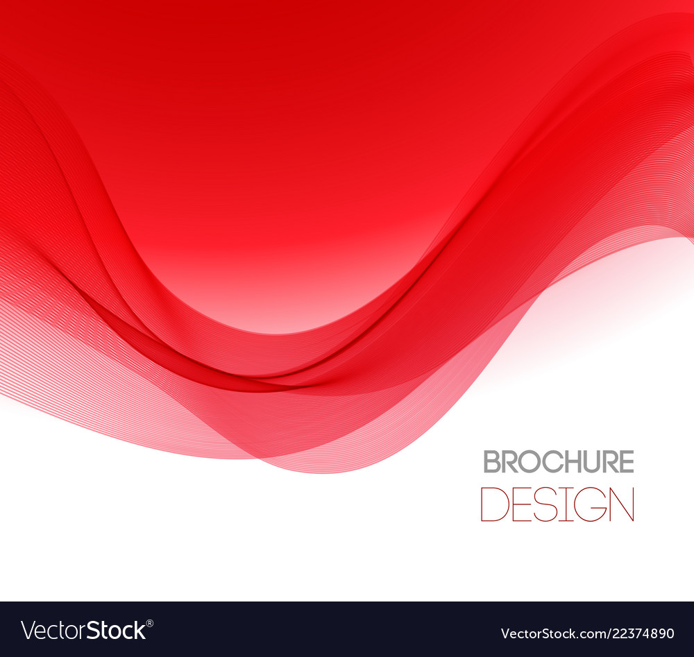 Abstract Red Design Background