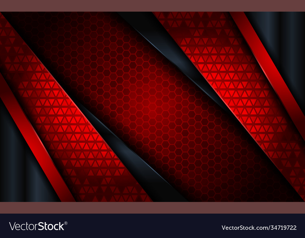 Abstract Red Design Background