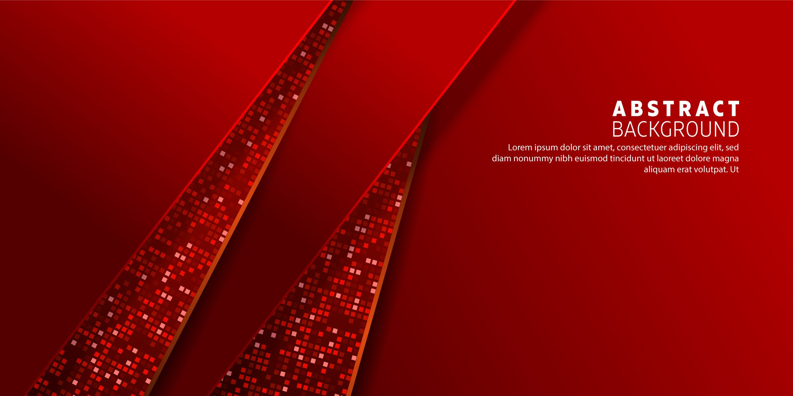 Abstract Red Design Background