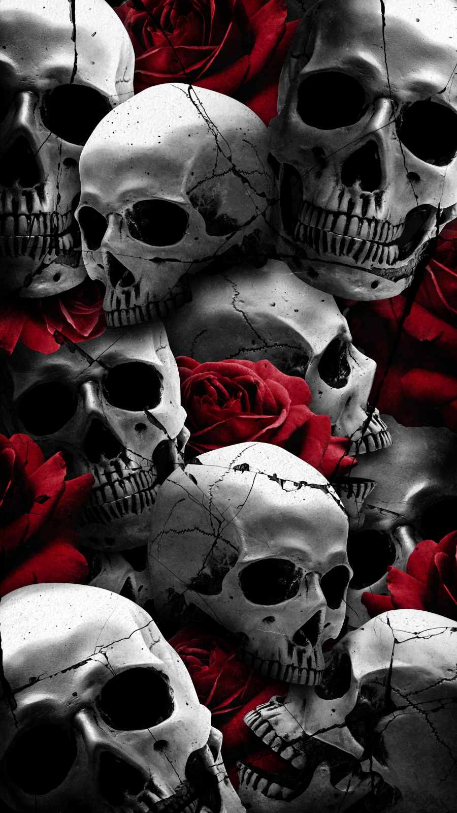 Abstract Skull Cool Iphone Wallpapers