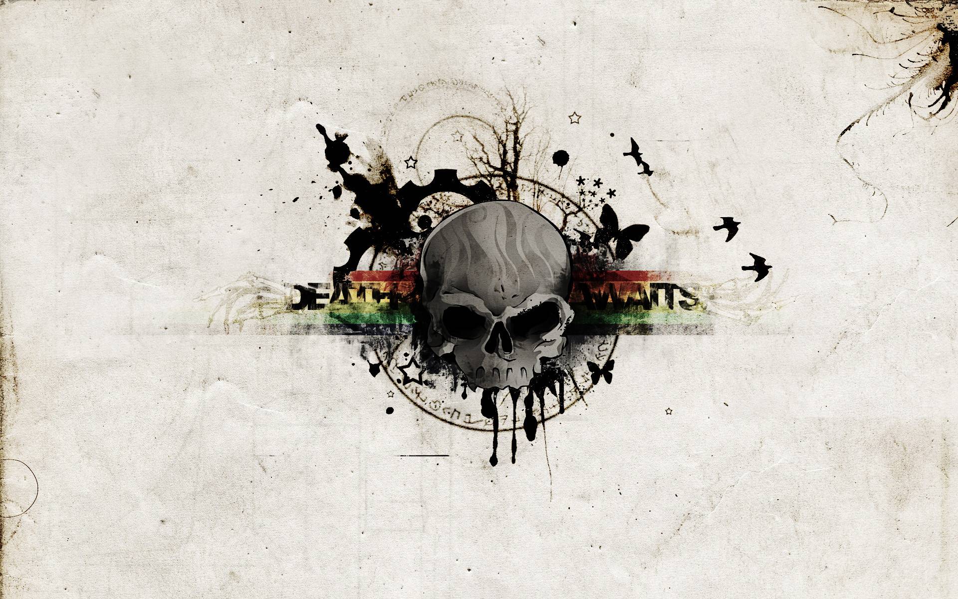 Abstract Skull Wallpapers