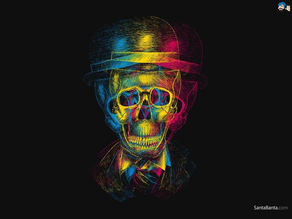 Abstract Skull Wallpapers