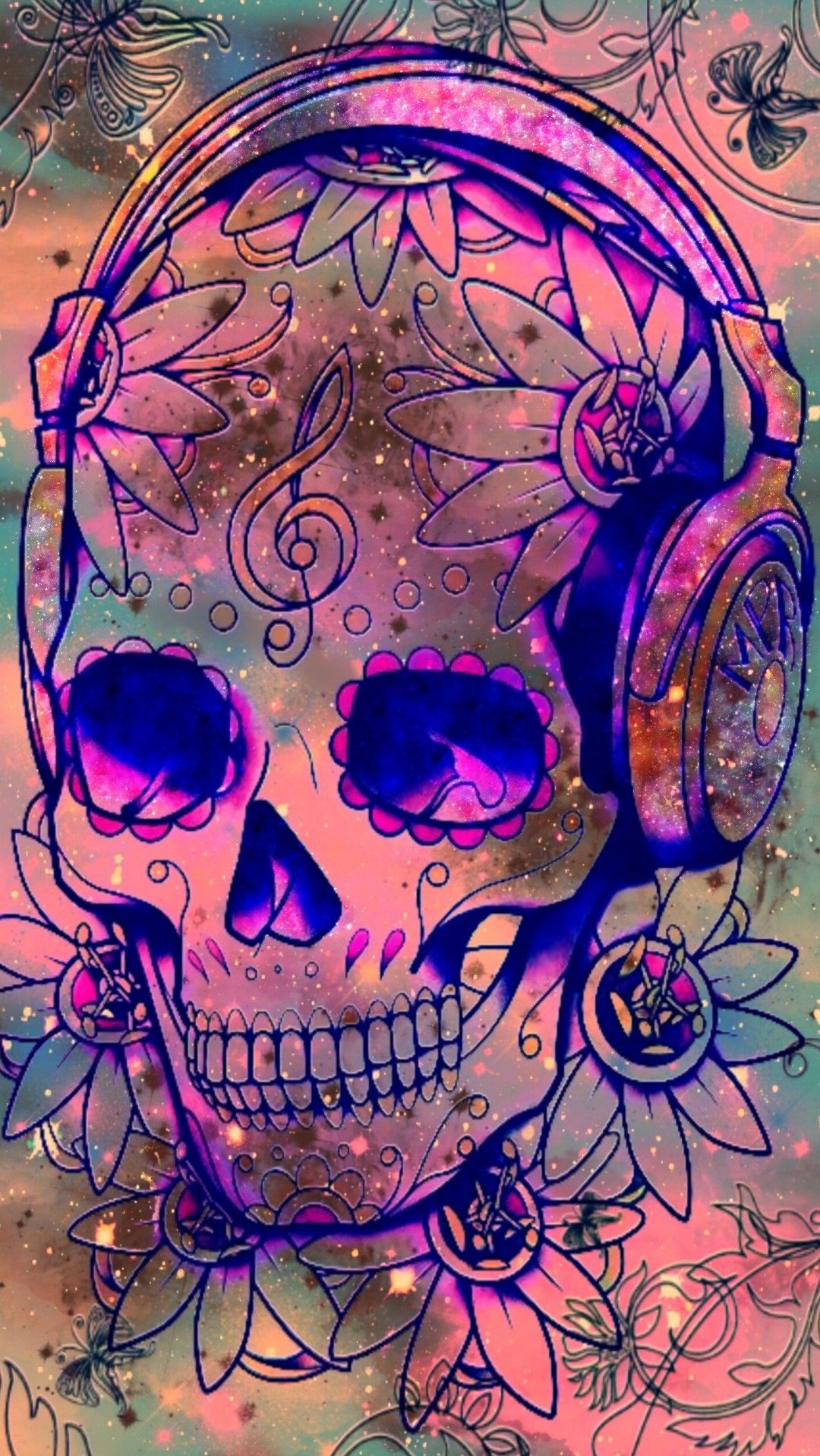 Abstract Skull Wallpapers