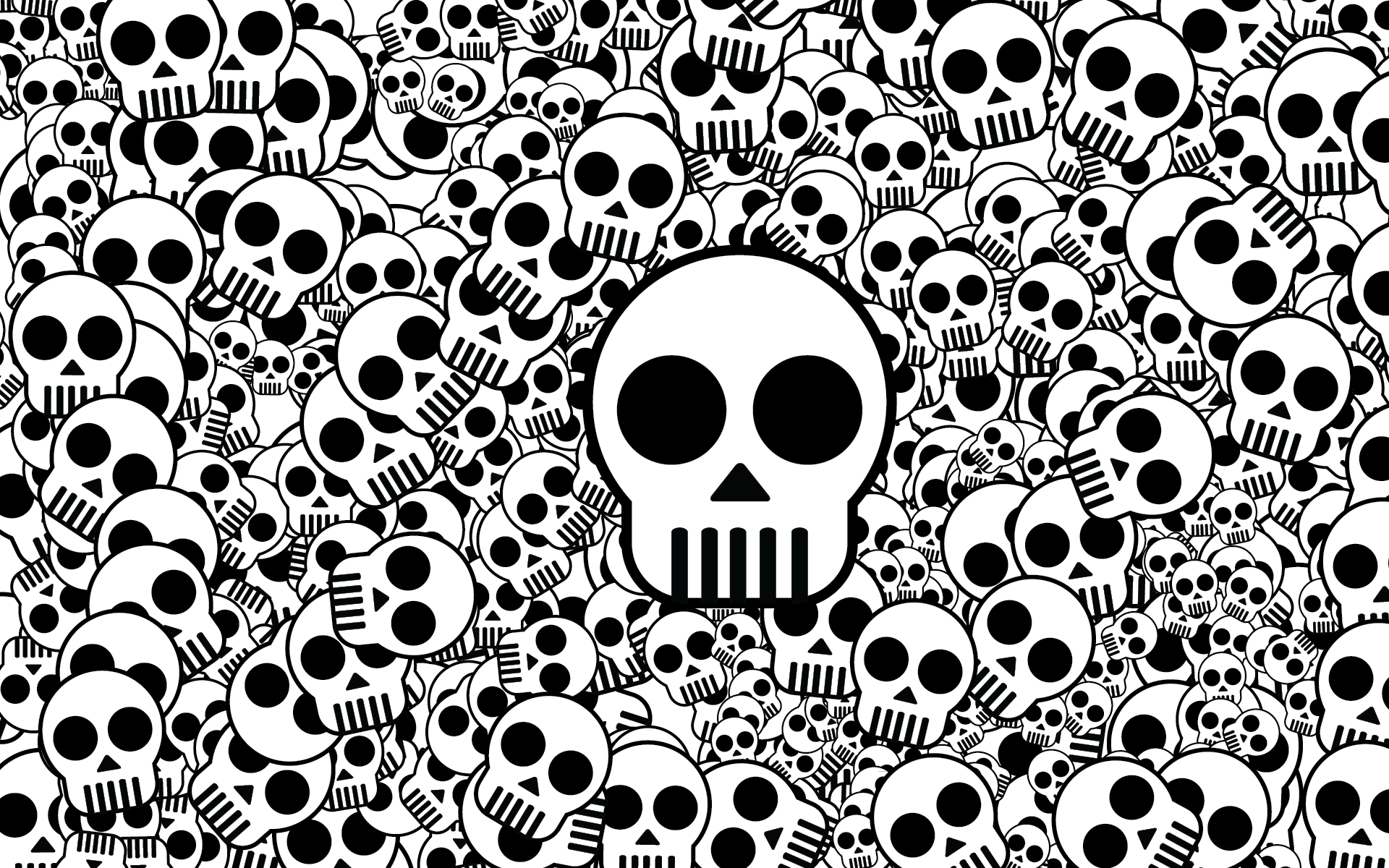 Abstract Skull Wallpapers