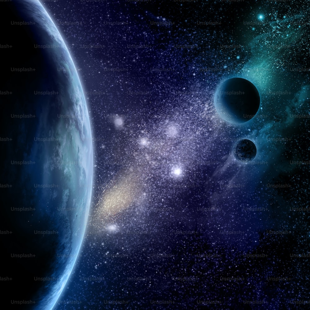 Abstract Space Stars Planet Wallpapers