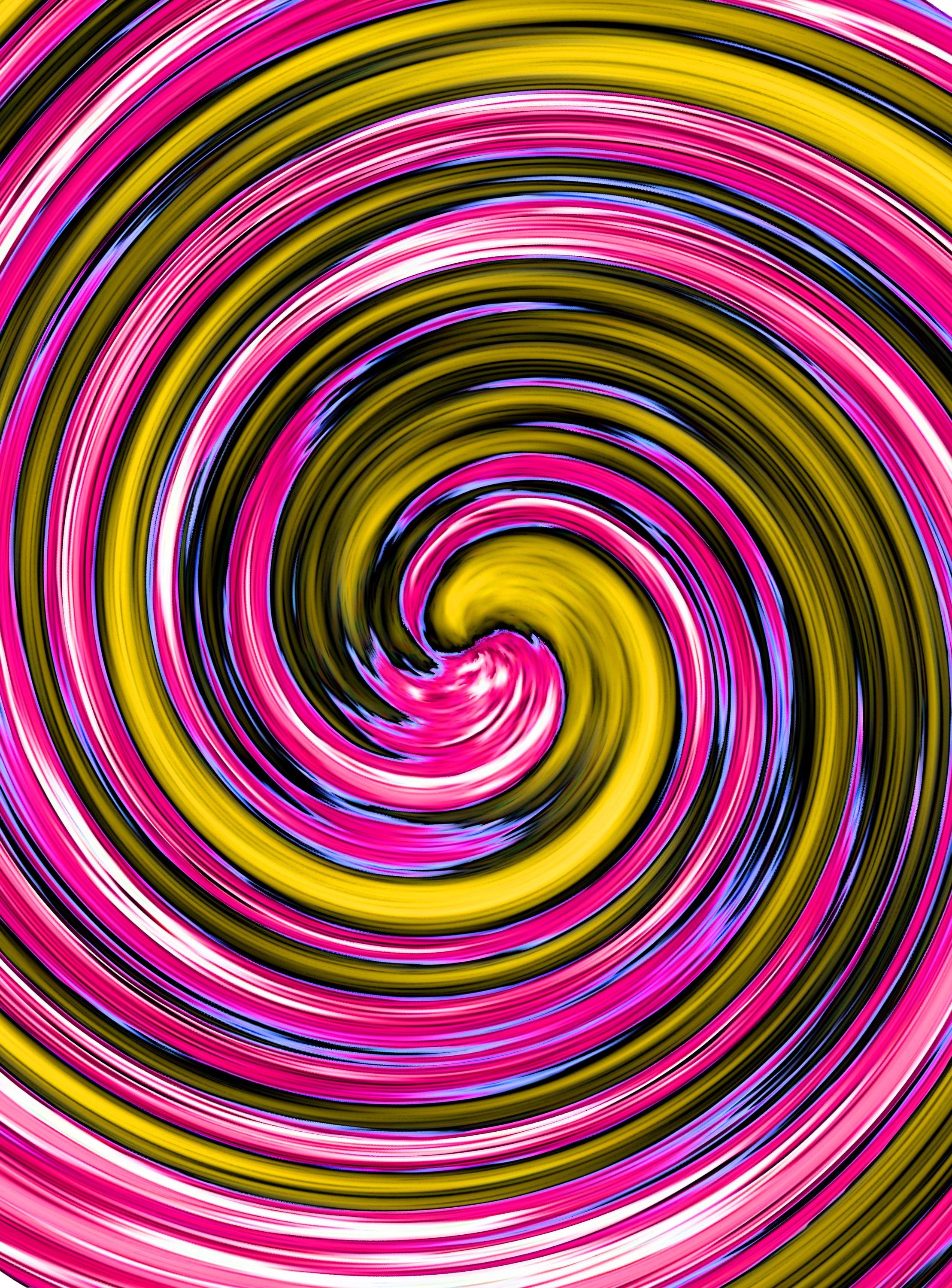 Abstract Spiral Spin Wallpapers