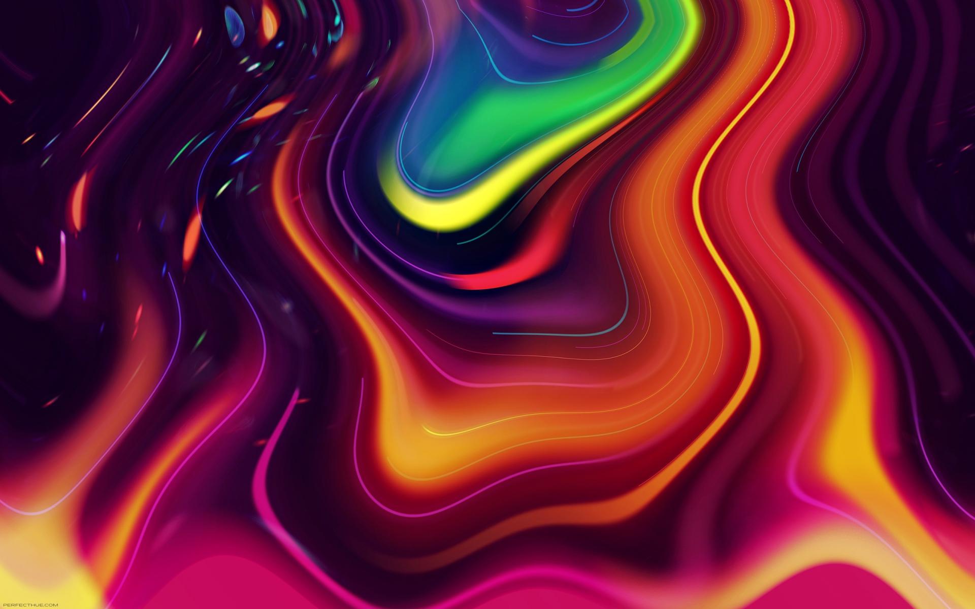 Abstract Swirly Wall Wallpapers