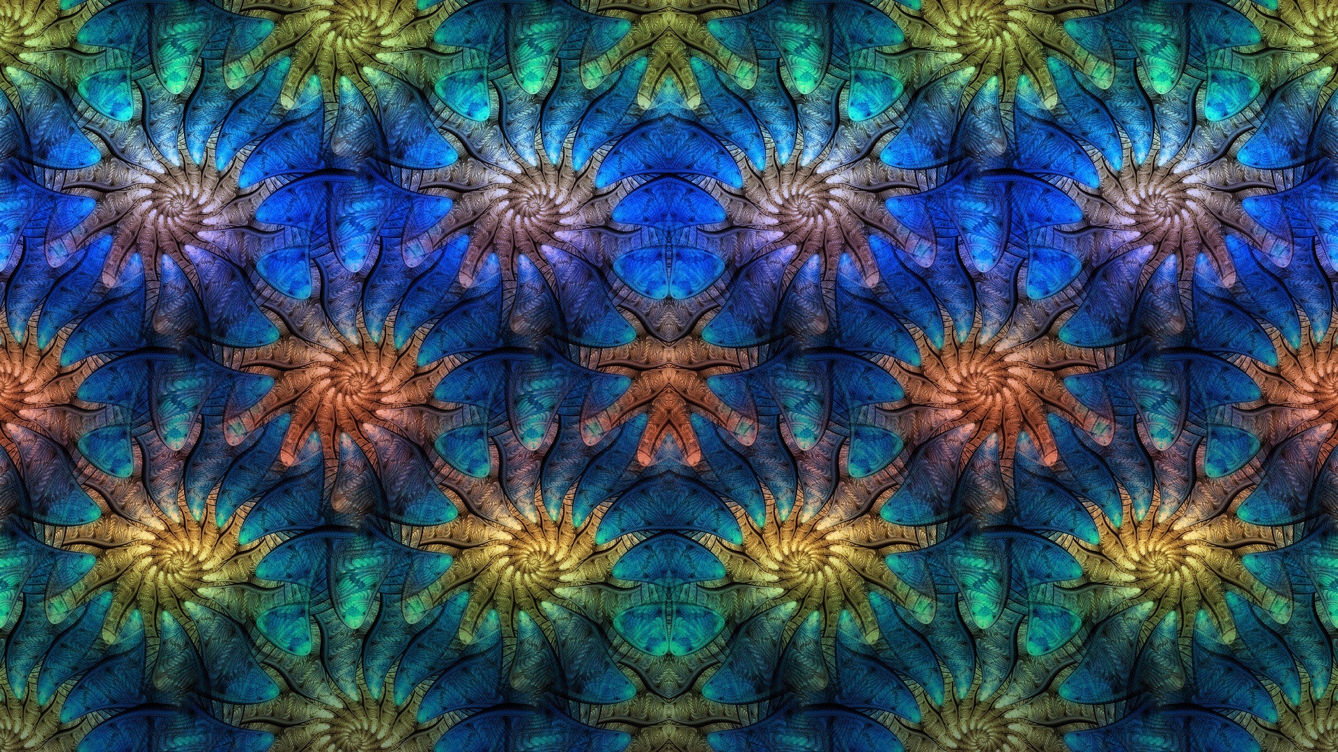 Abstract Symmetry Wallpapers