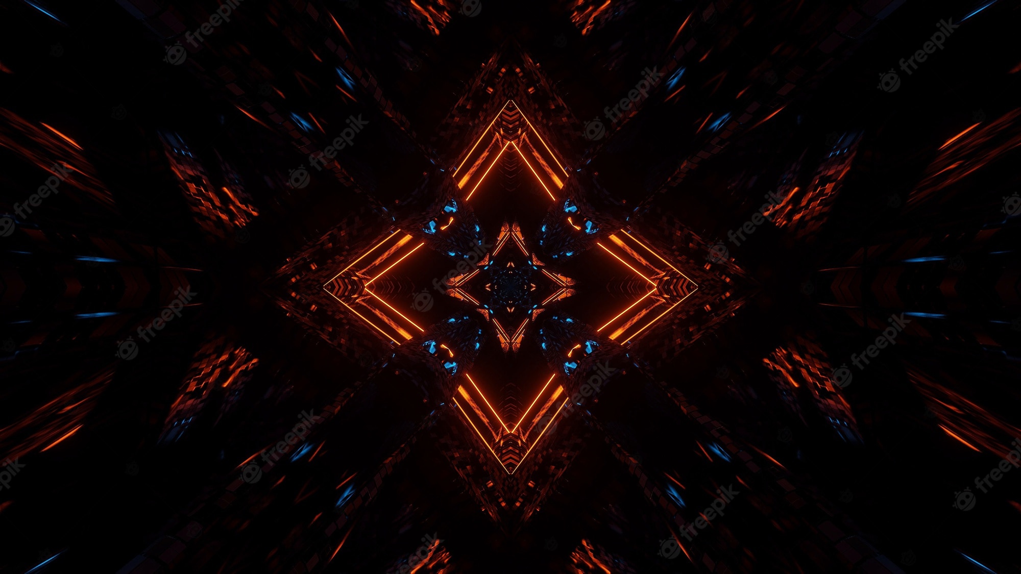 Abstract Symmetry Wallpapers