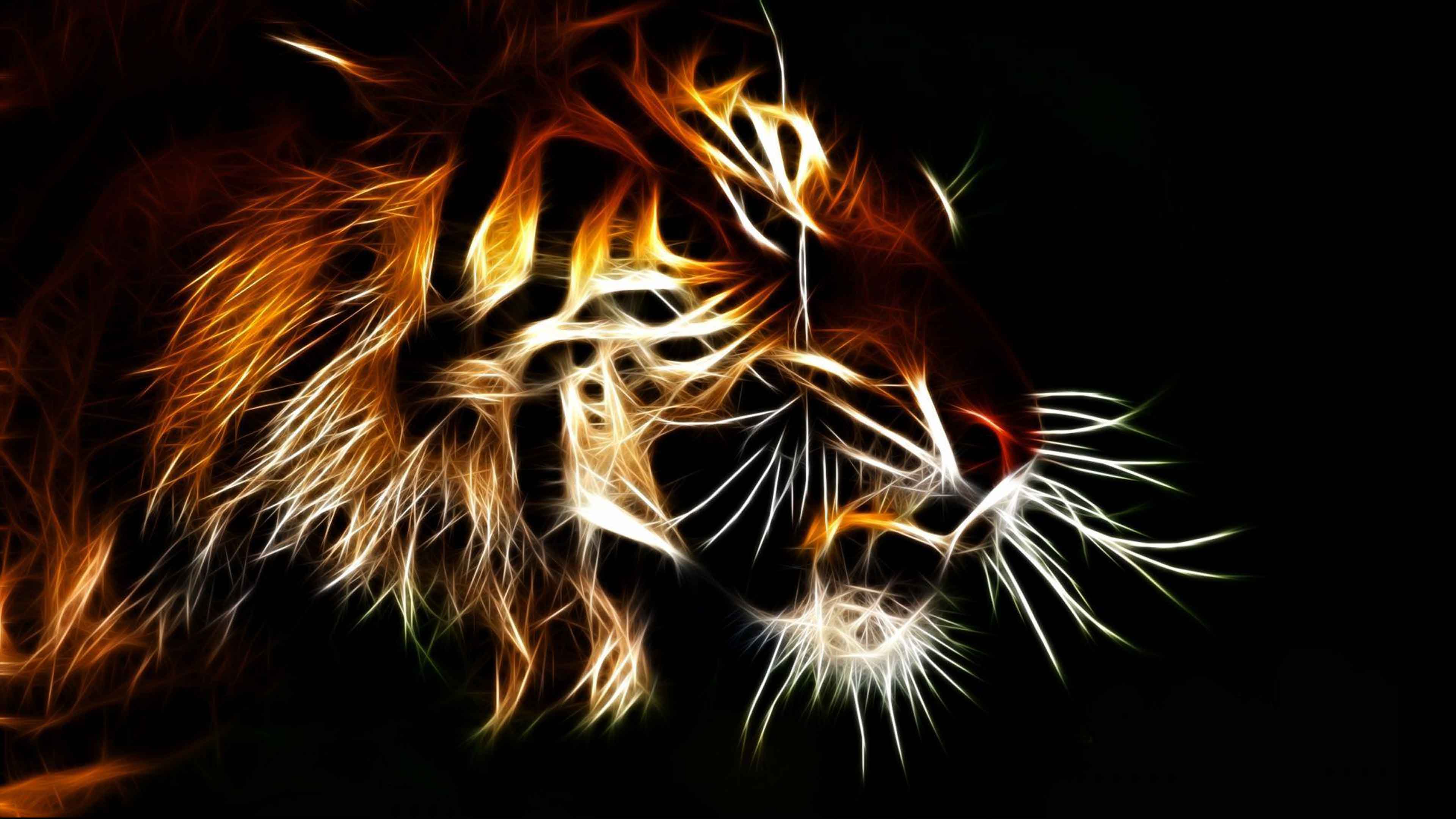 Abstract Tiger Wallpapers