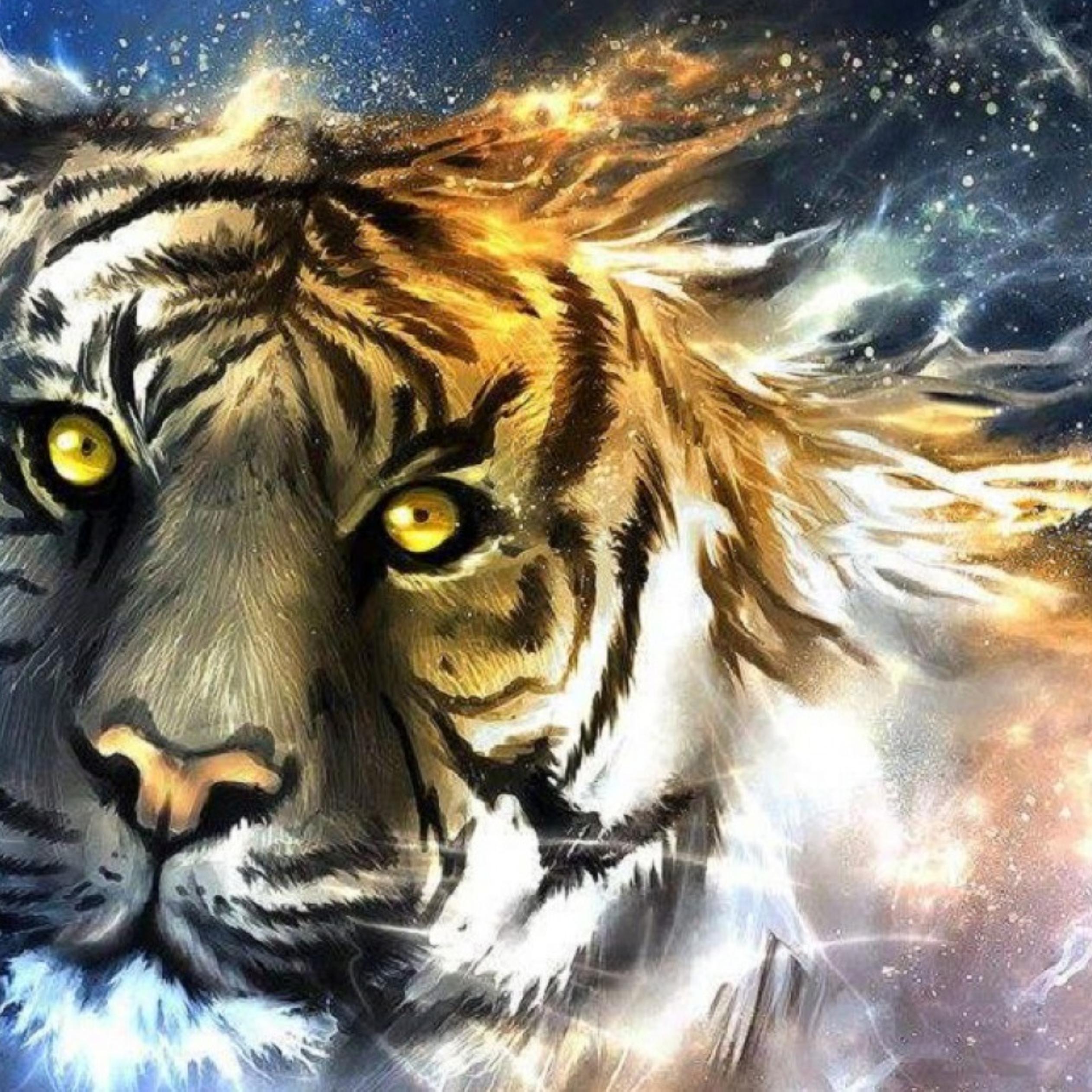 Abstract Tiger Wallpapers