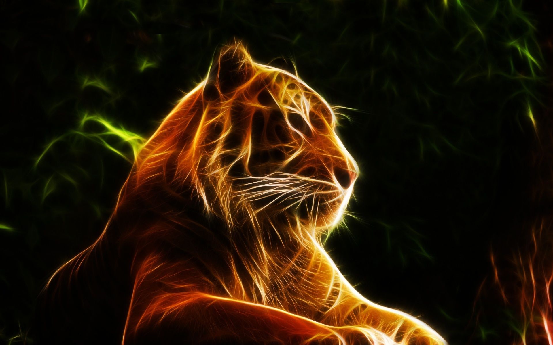 Abstract Tiger Wallpapers