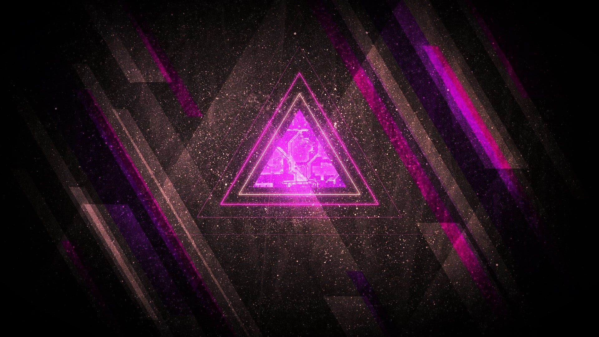 Abstract Triangle Hd Wallpapers