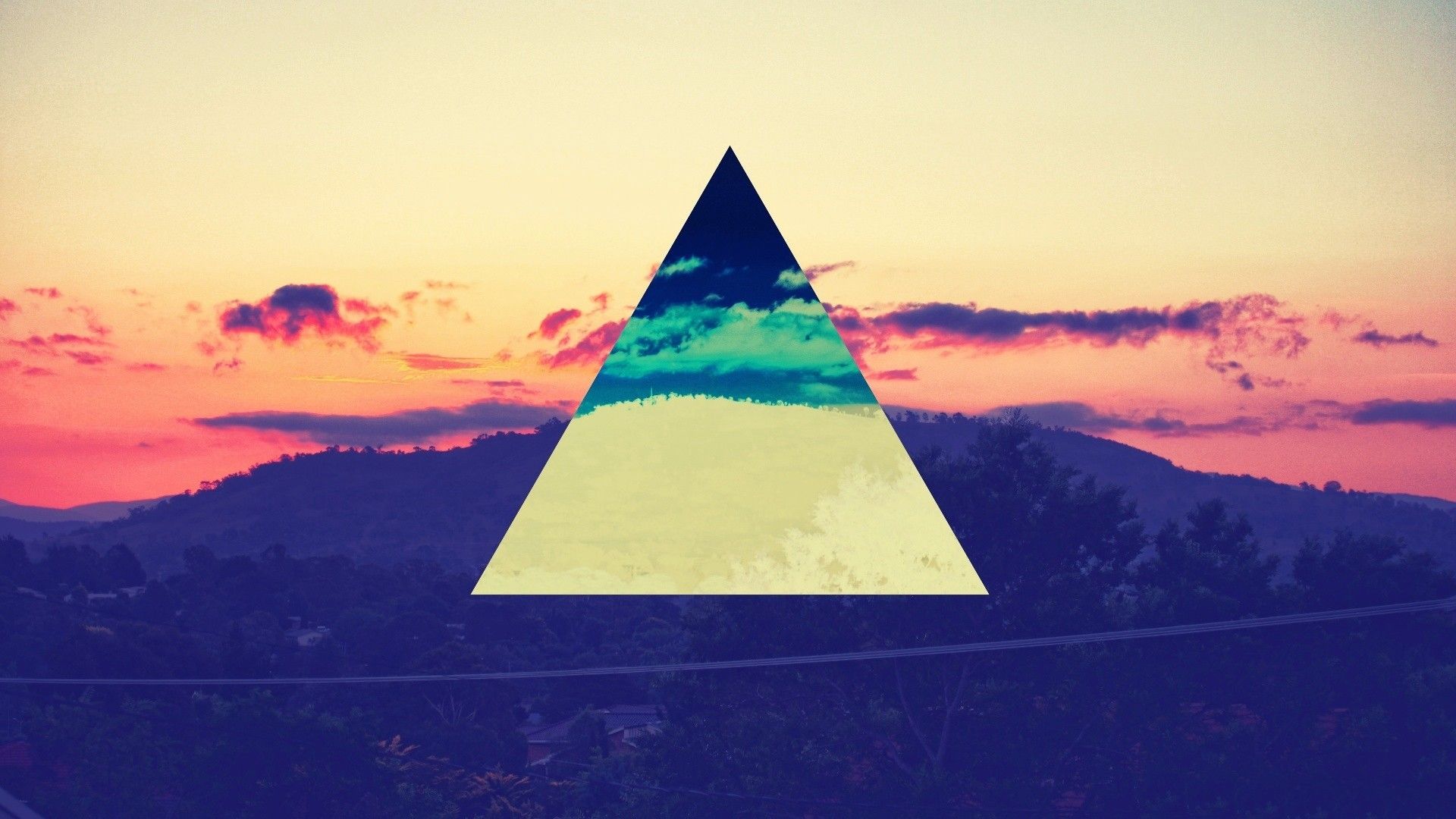 Abstract Triangle Wallpapers