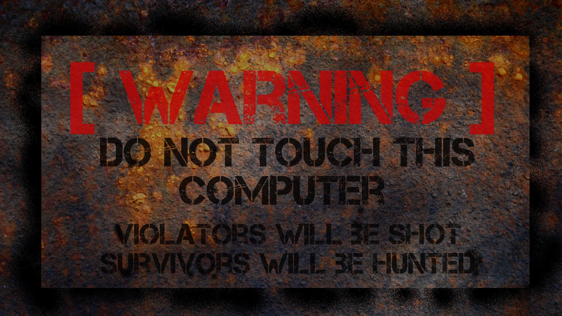 Abstract Warning Wallpapers