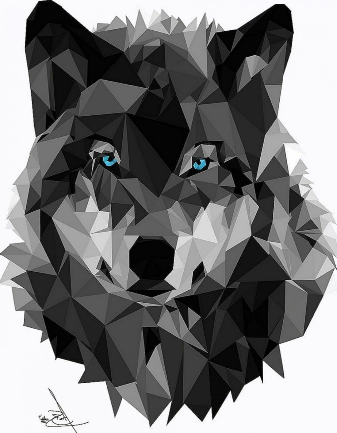 Abstract Wolf Hd Wallpapers