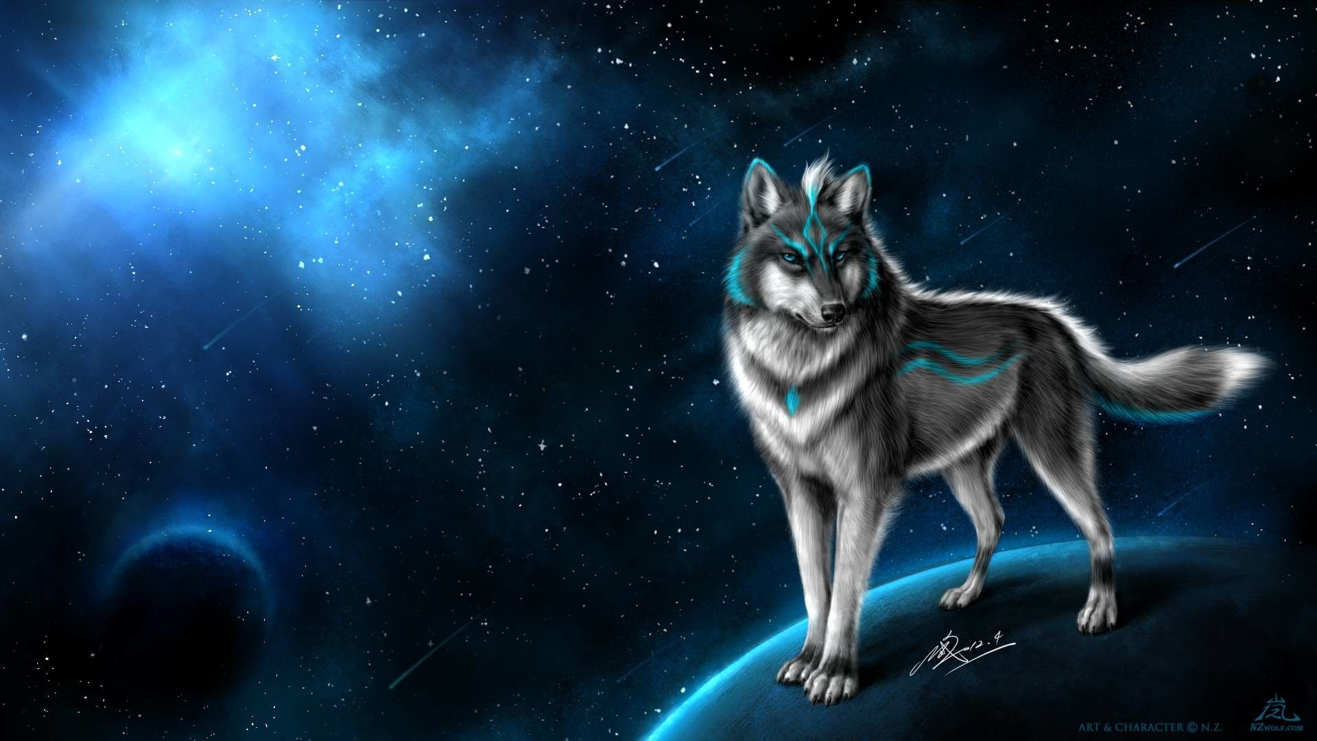 Abstract Wolf Wallpapers