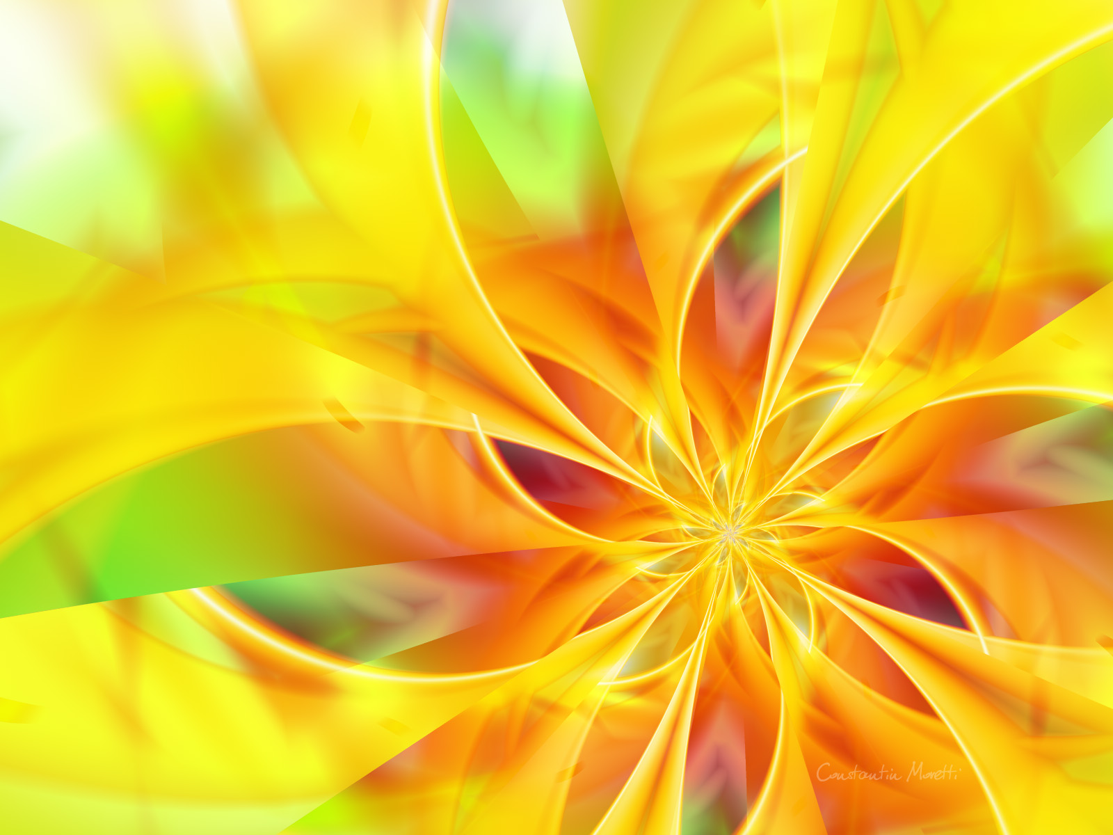 Abstract Yellow Wallpapers