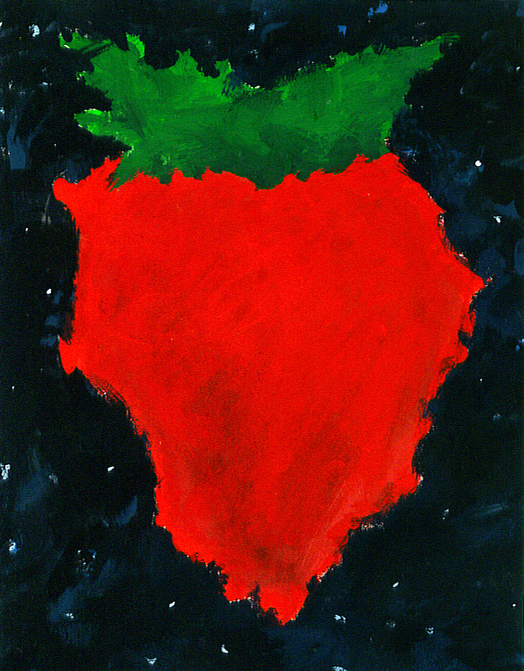 Across The Universe Strawberry Painting Wallpapers