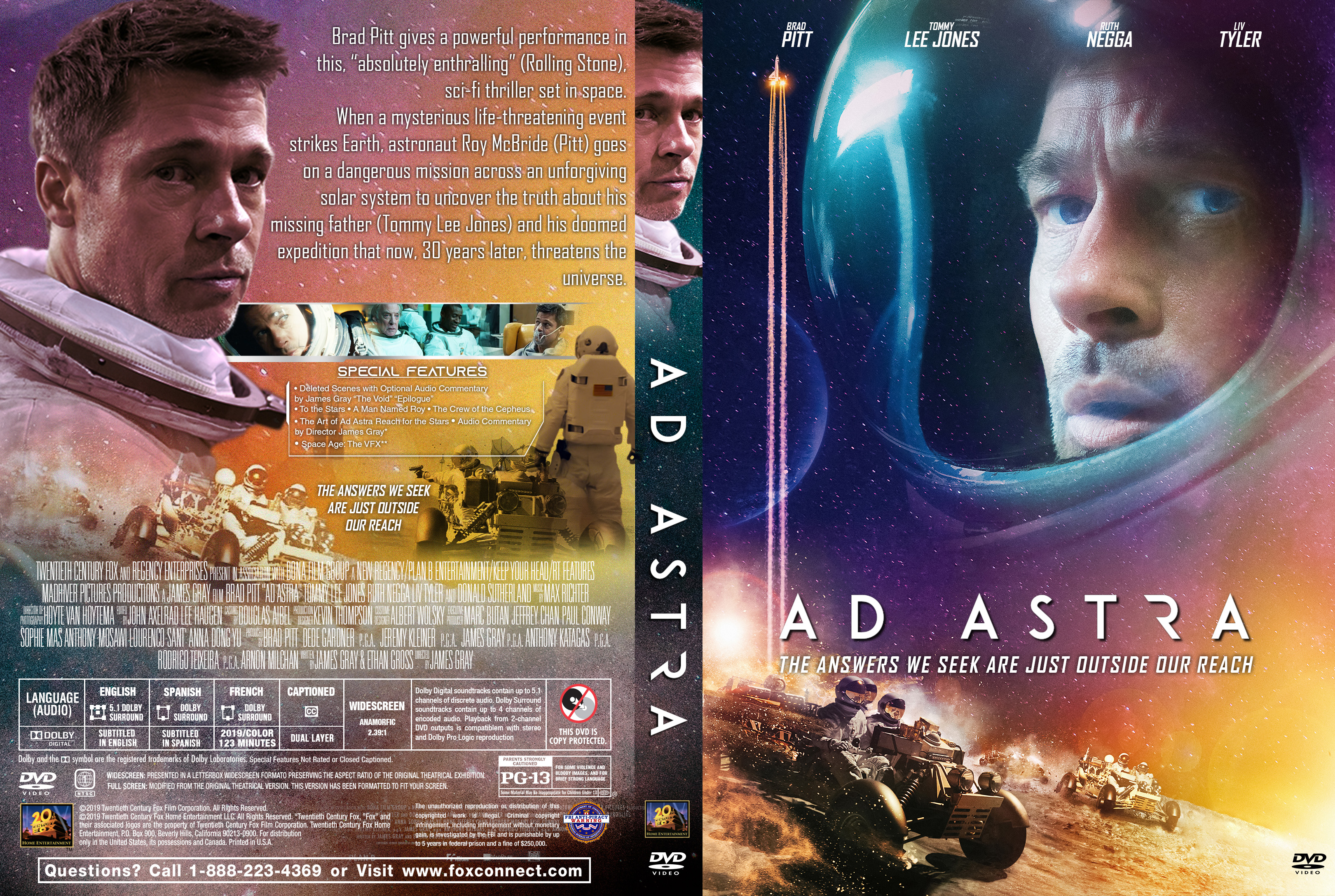 Ad Astra 2019 Movie Poster Wallpapers