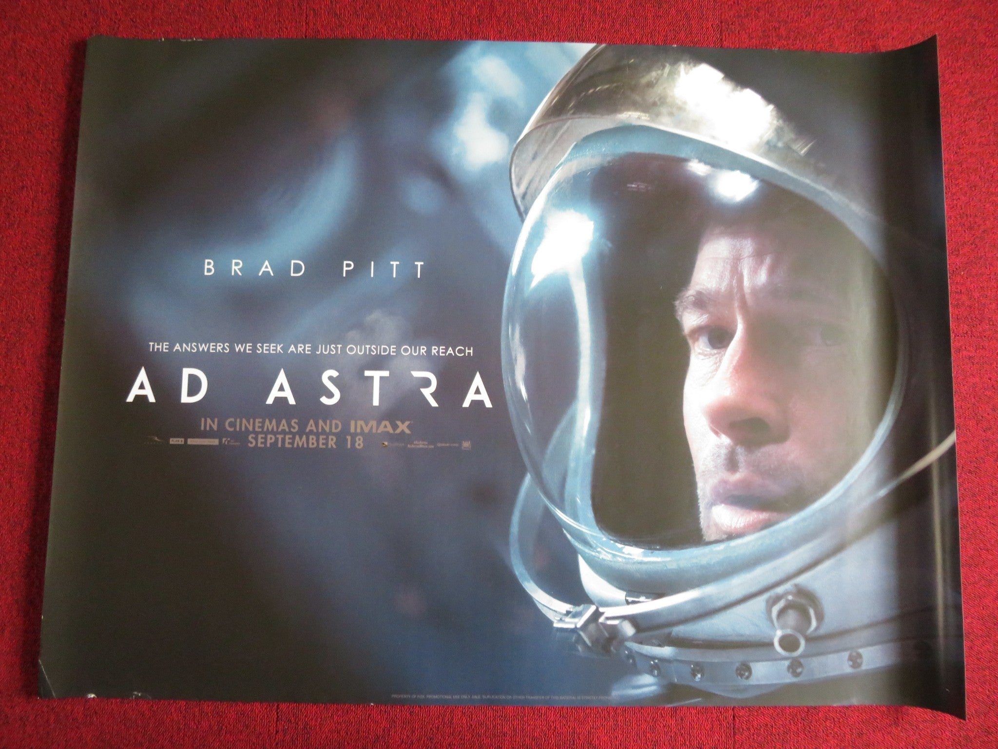 Ad Astra 2019 Movie Poster Wallpapers