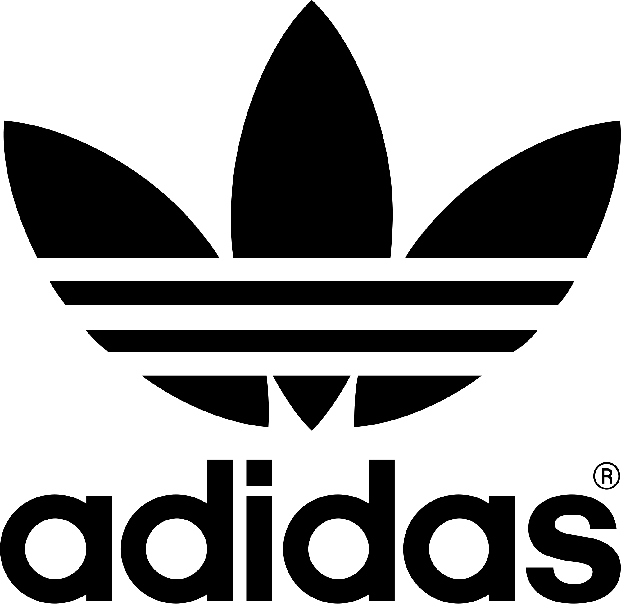 Adidas Logo White Background