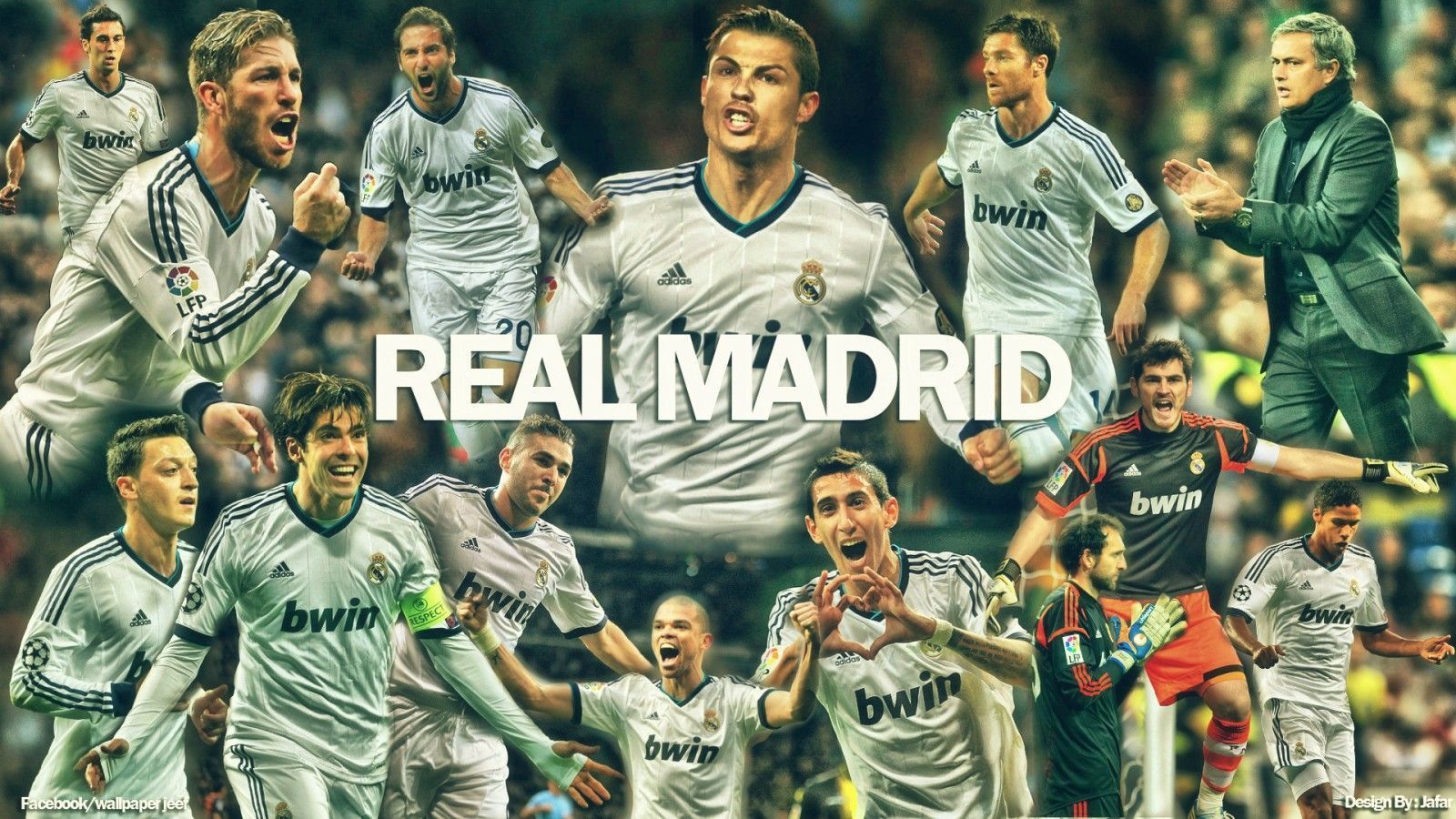Adidas Real Madrid Squad Wallpapers