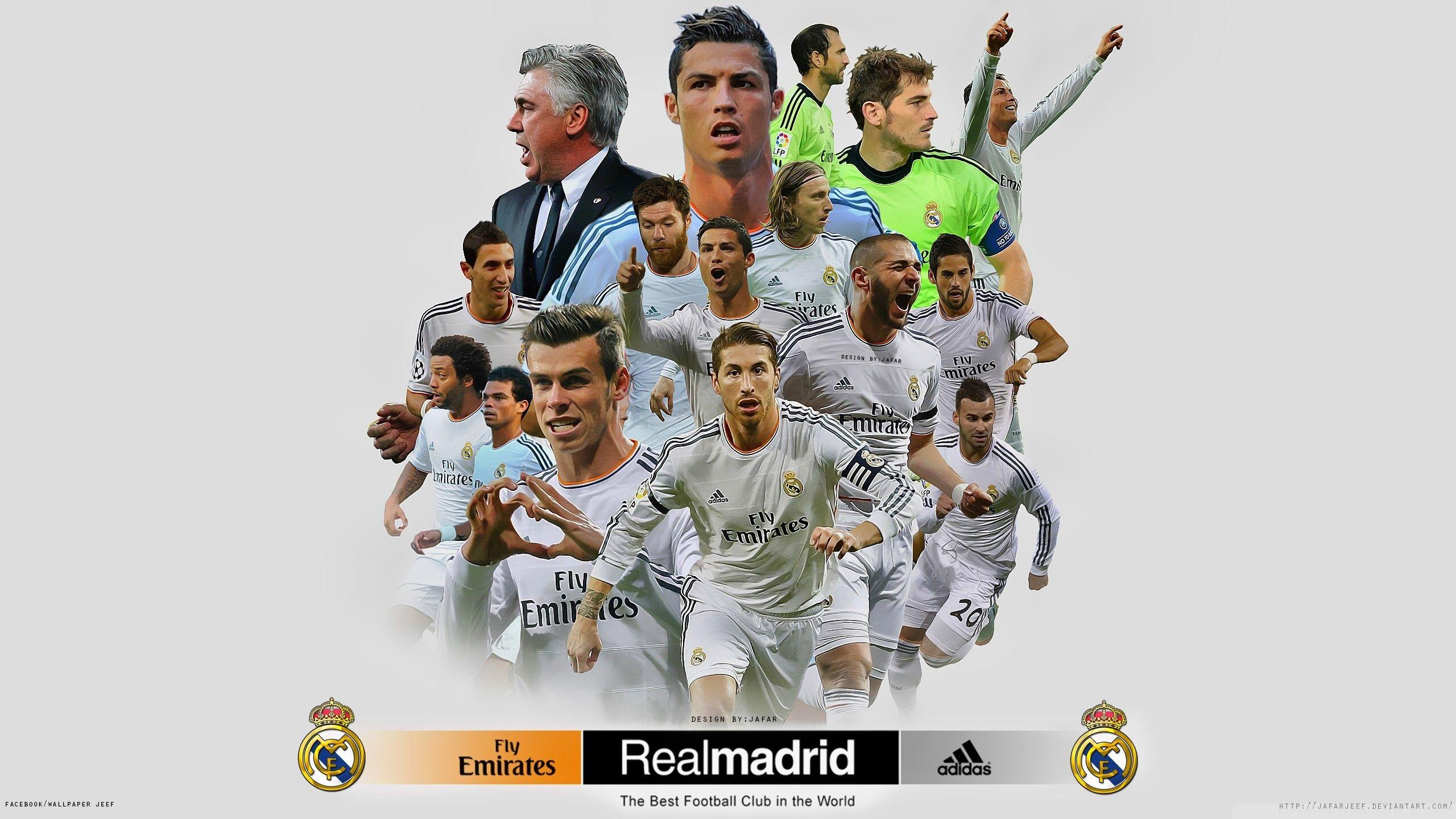 Adidas Real Madrid Squad Wallpapers