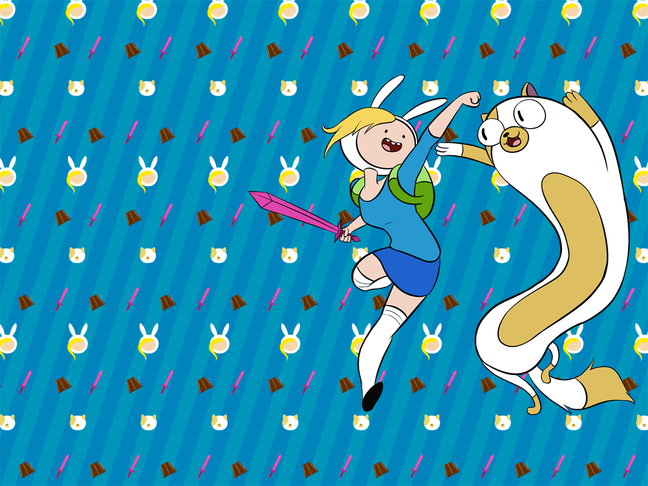 Adventure Time: Fionna & Cake Wallpapers