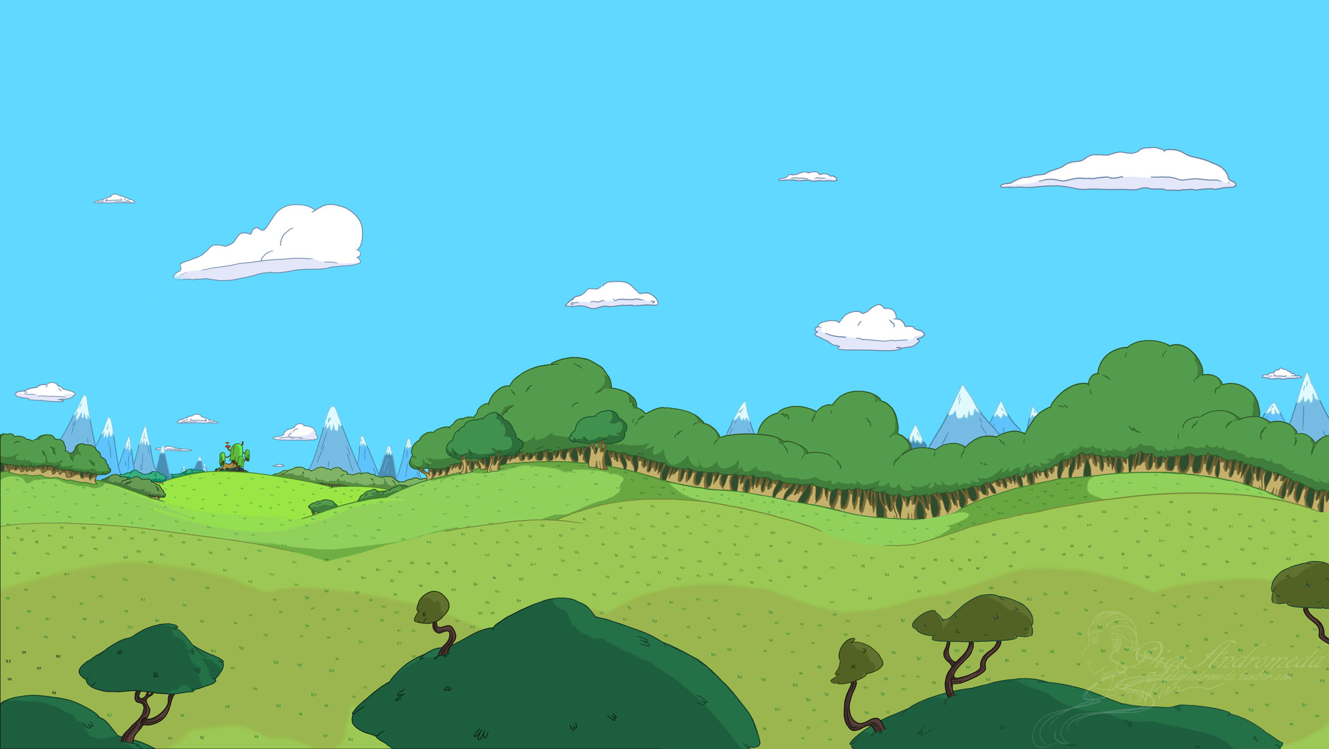 Adventure Time Background