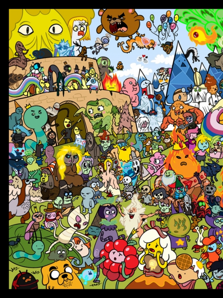 Adventure Time Characters Wallpapers