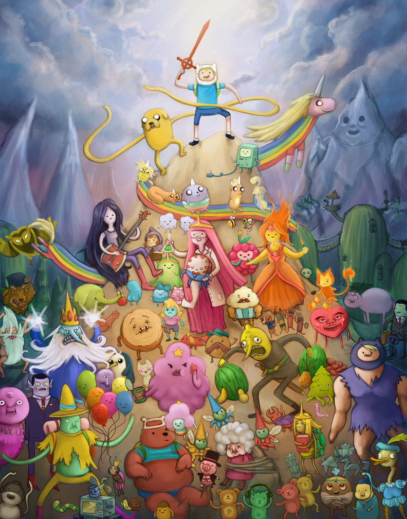 Adventure Time Characters Wallpapers