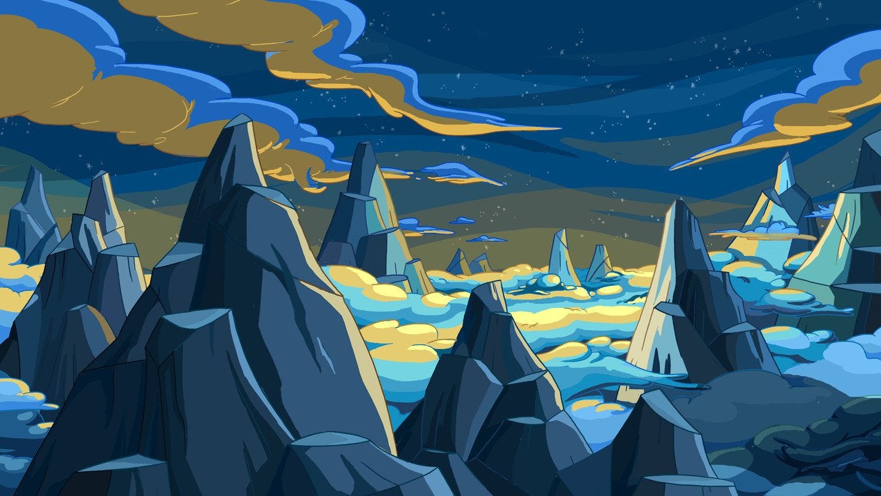 Adventure Time Landscapes Wallpapers