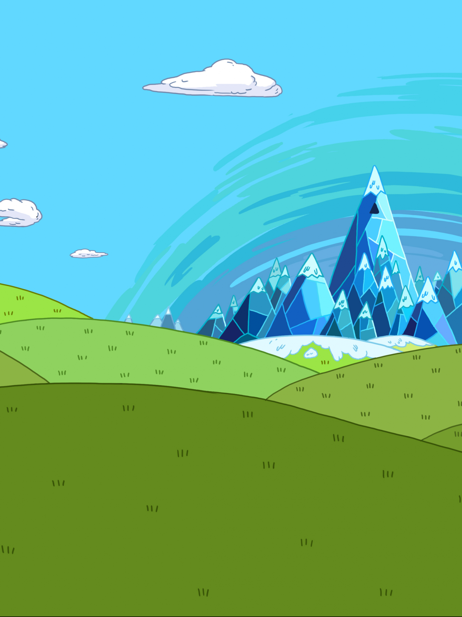 Adventure Time Landscapes Wallpapers