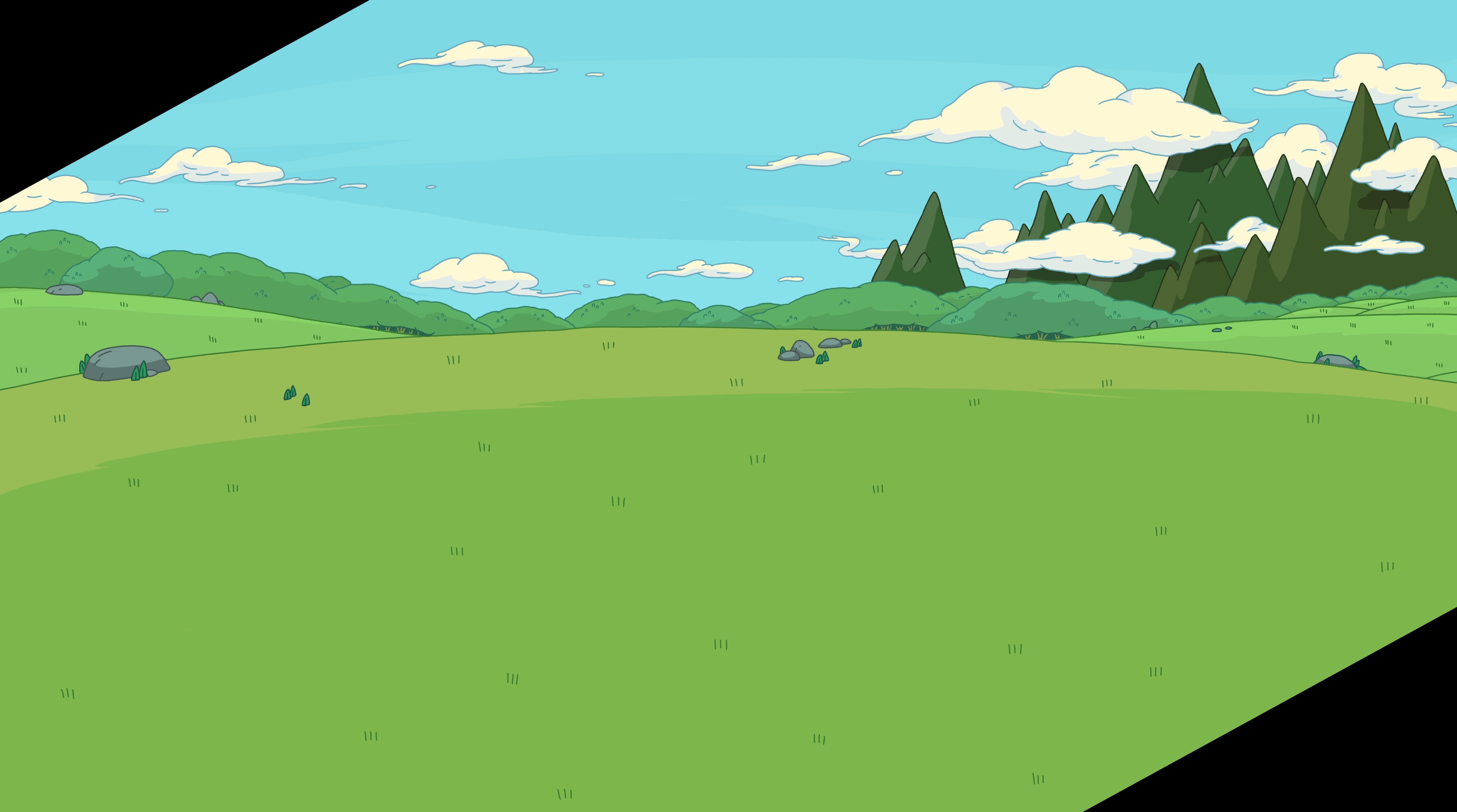 Adventure Time Landscapes Wallpapers