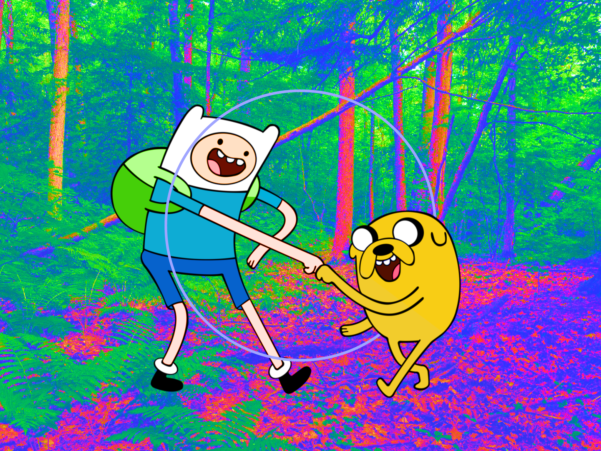 Adventure Time Landscapes Wallpapers