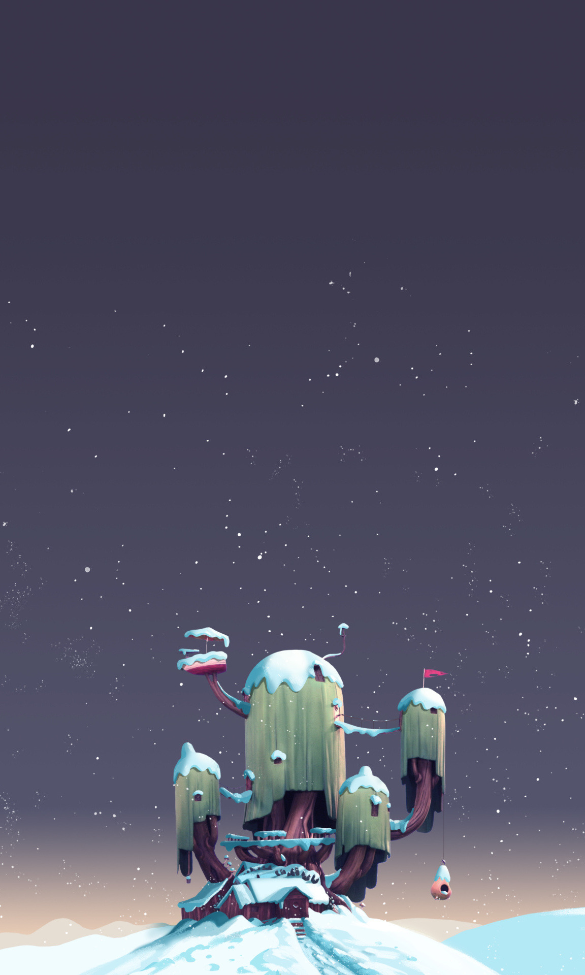 Adventure Time Treehouse Background