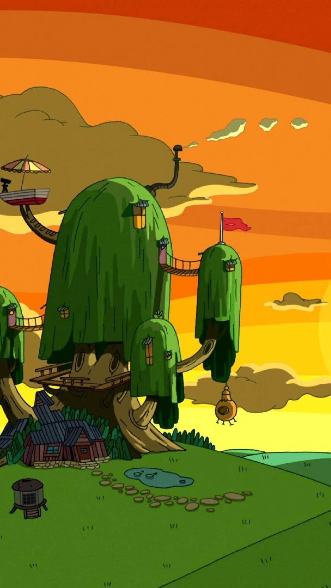 Adventure Time Treehouse Background