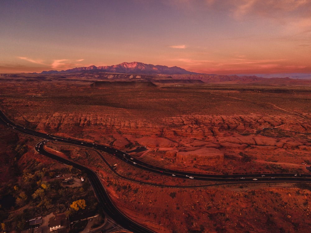 Aerial View From Utah Desert Wallpapers