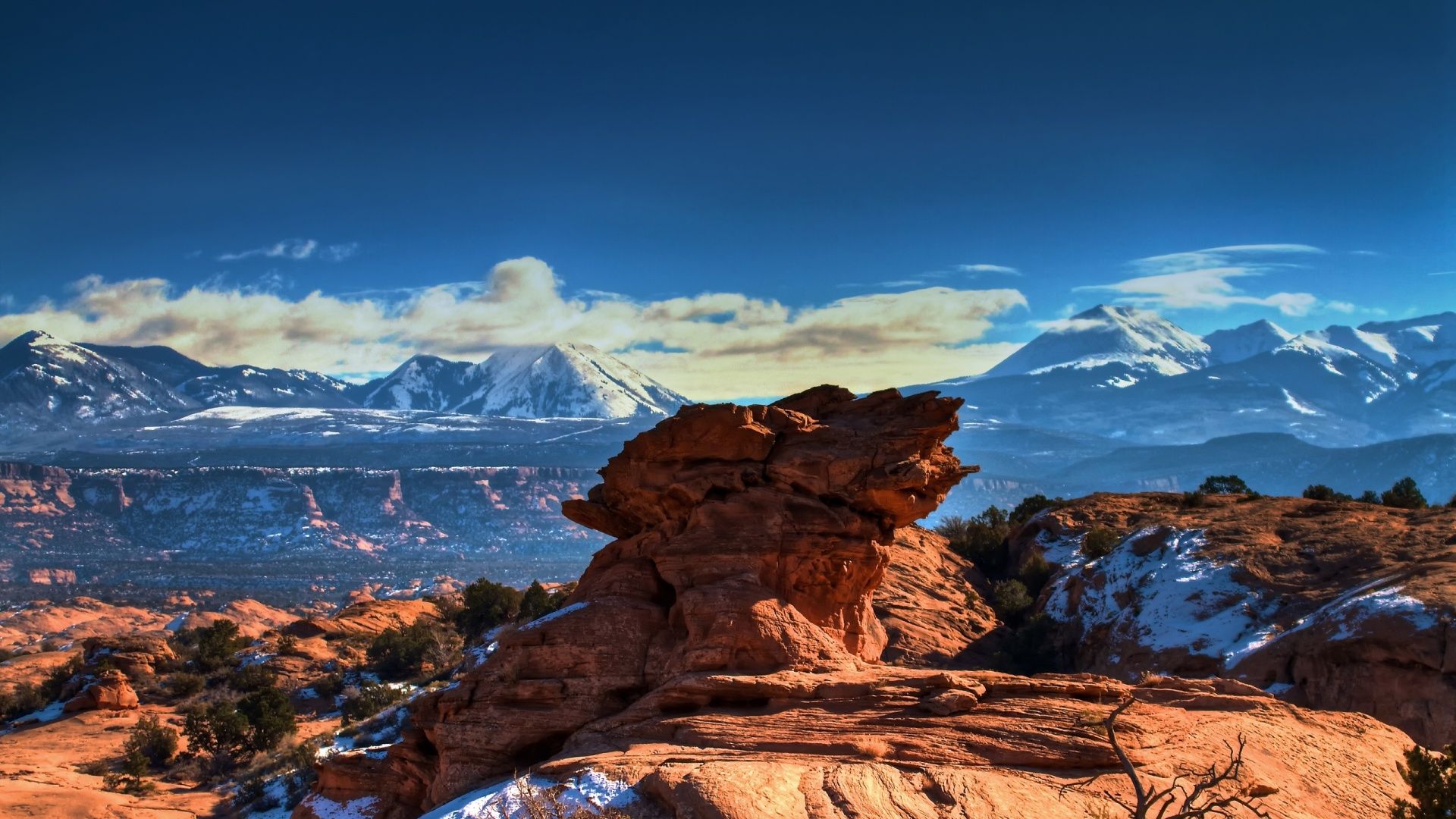 Aerial View From Utah Desert Wallpapers