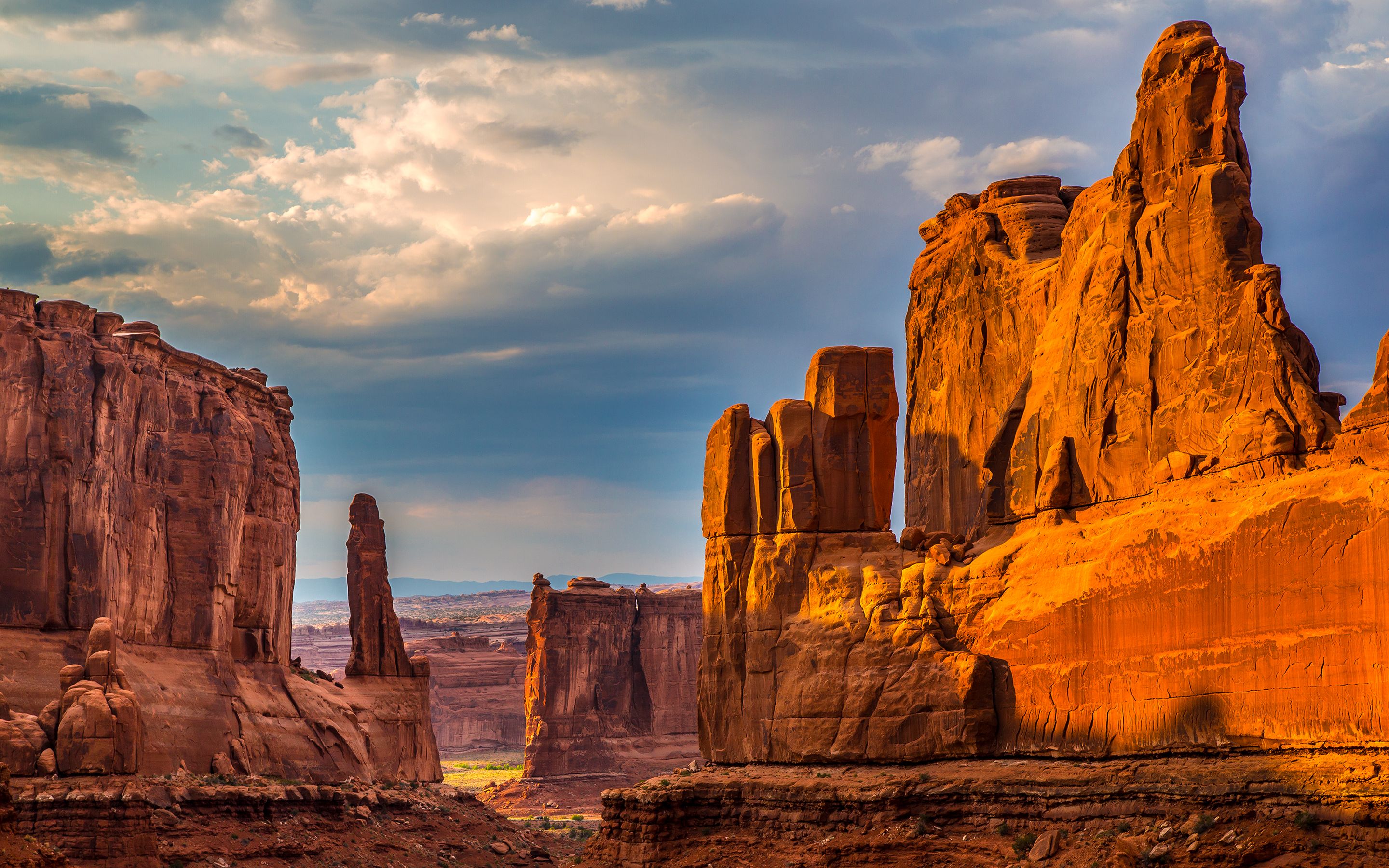 Aerial View From Utah Desert Wallpapers