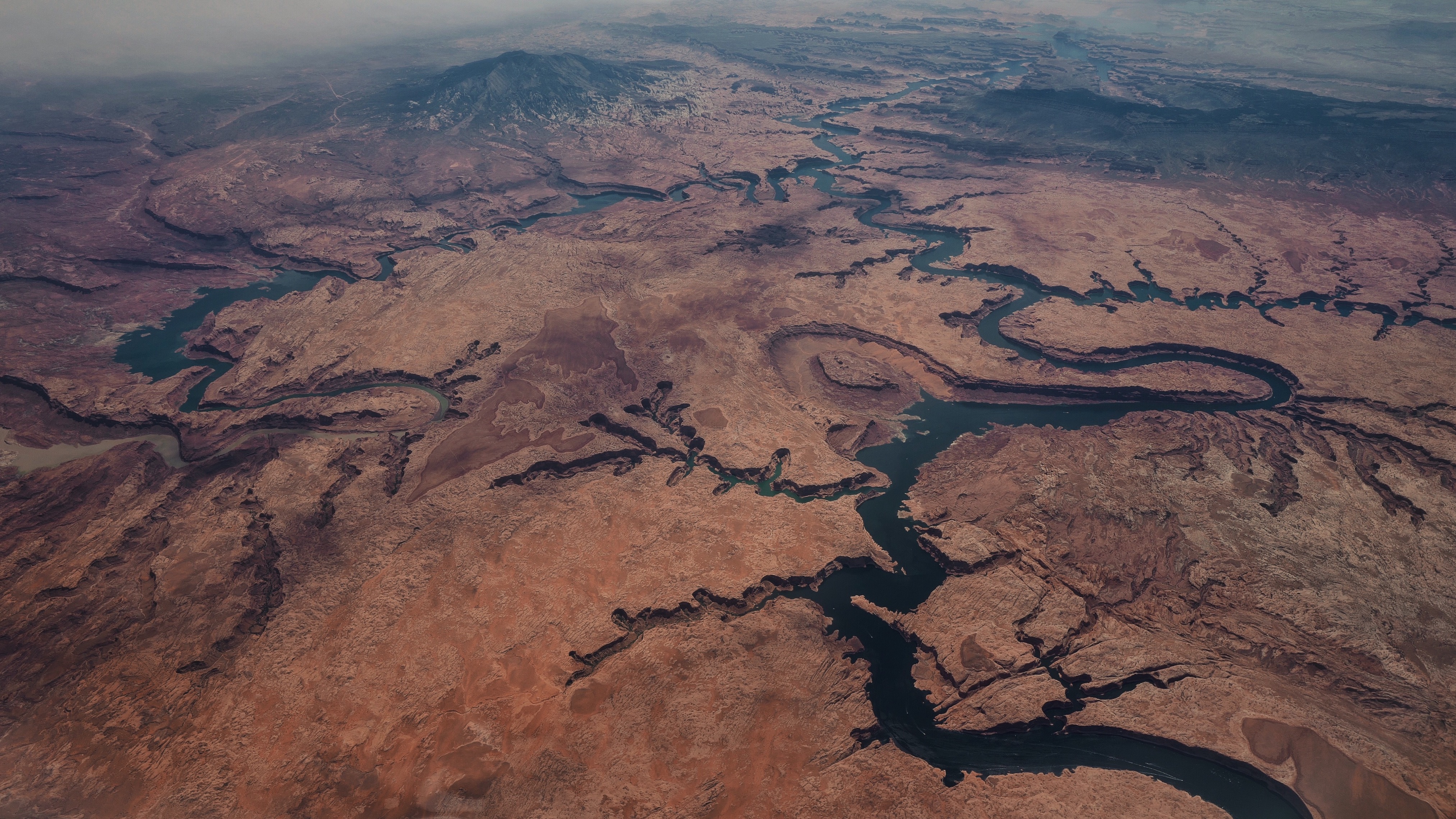 Aerial View From Utah Desert Wallpapers