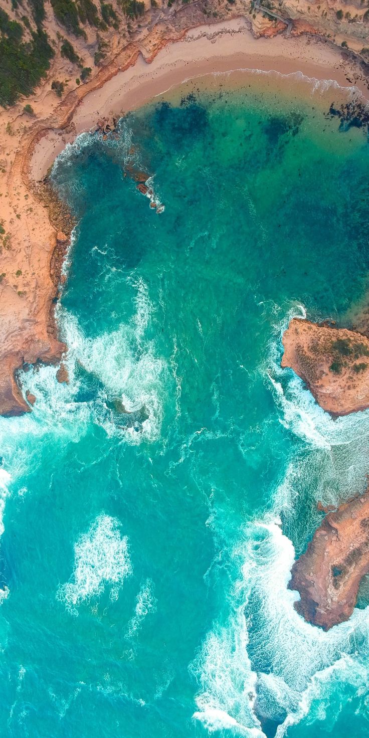 Aerial View Of Ocean Wallpapers