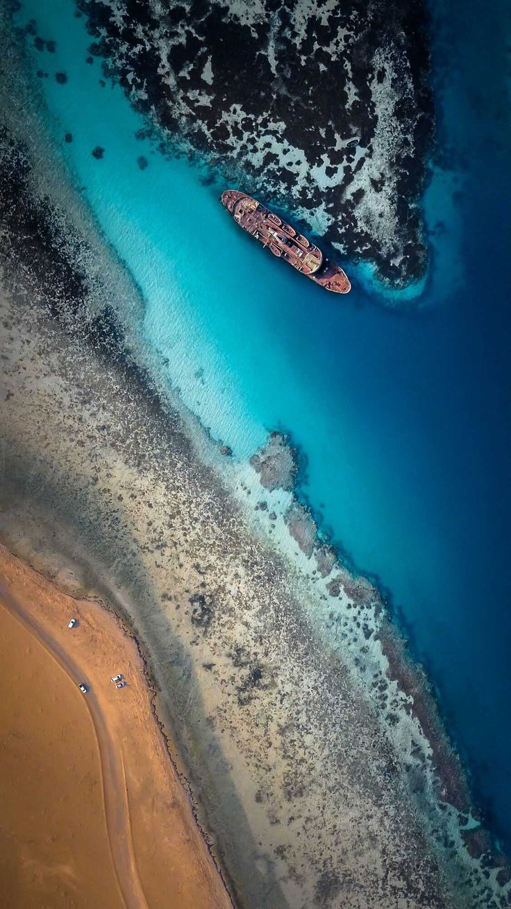 Aerial View Of Ocean Wallpapers