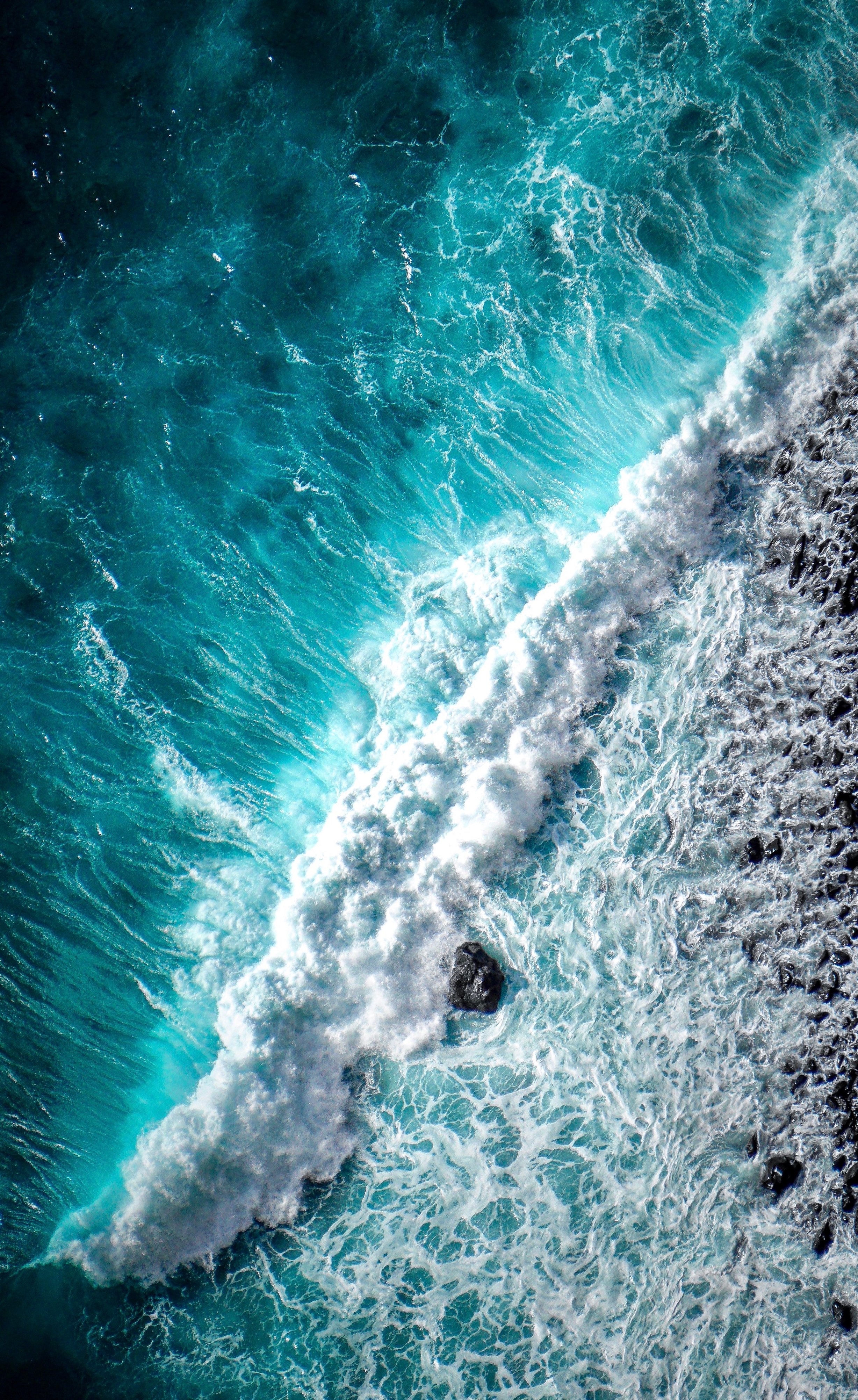 Aerial View Of Ocean Wallpapers