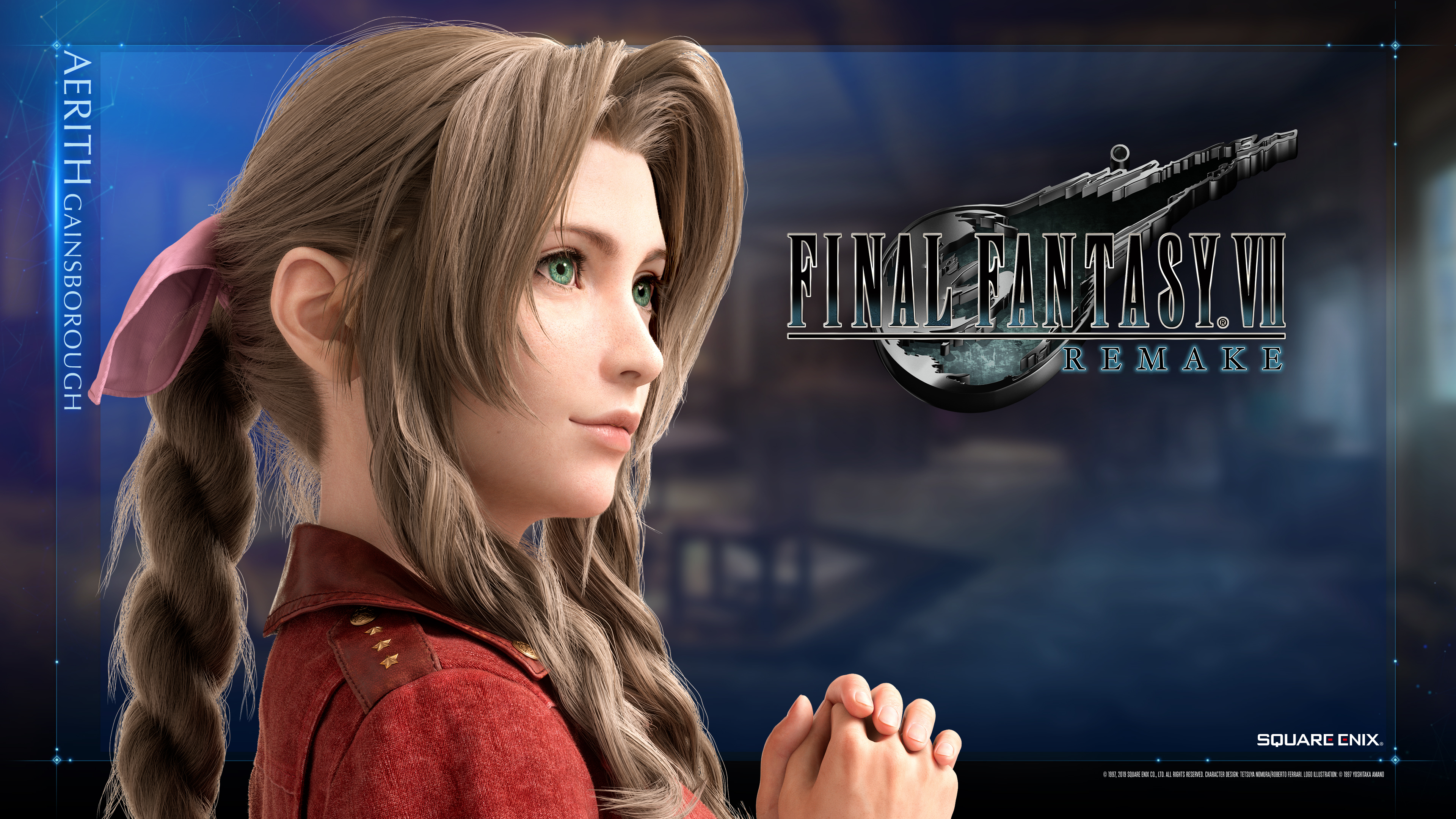 Aerith Final Fantasy VII Remake Wallpapers