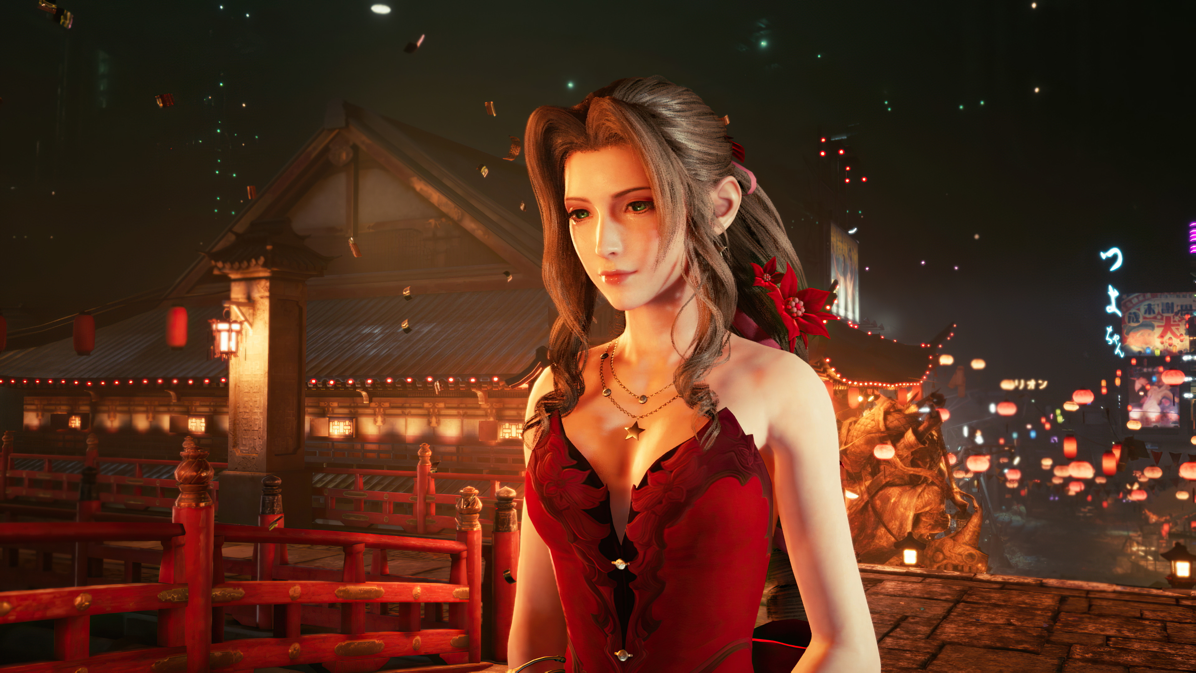 Aerith Gainsborough and Tifa Lockhart FF Remake Wallpapers