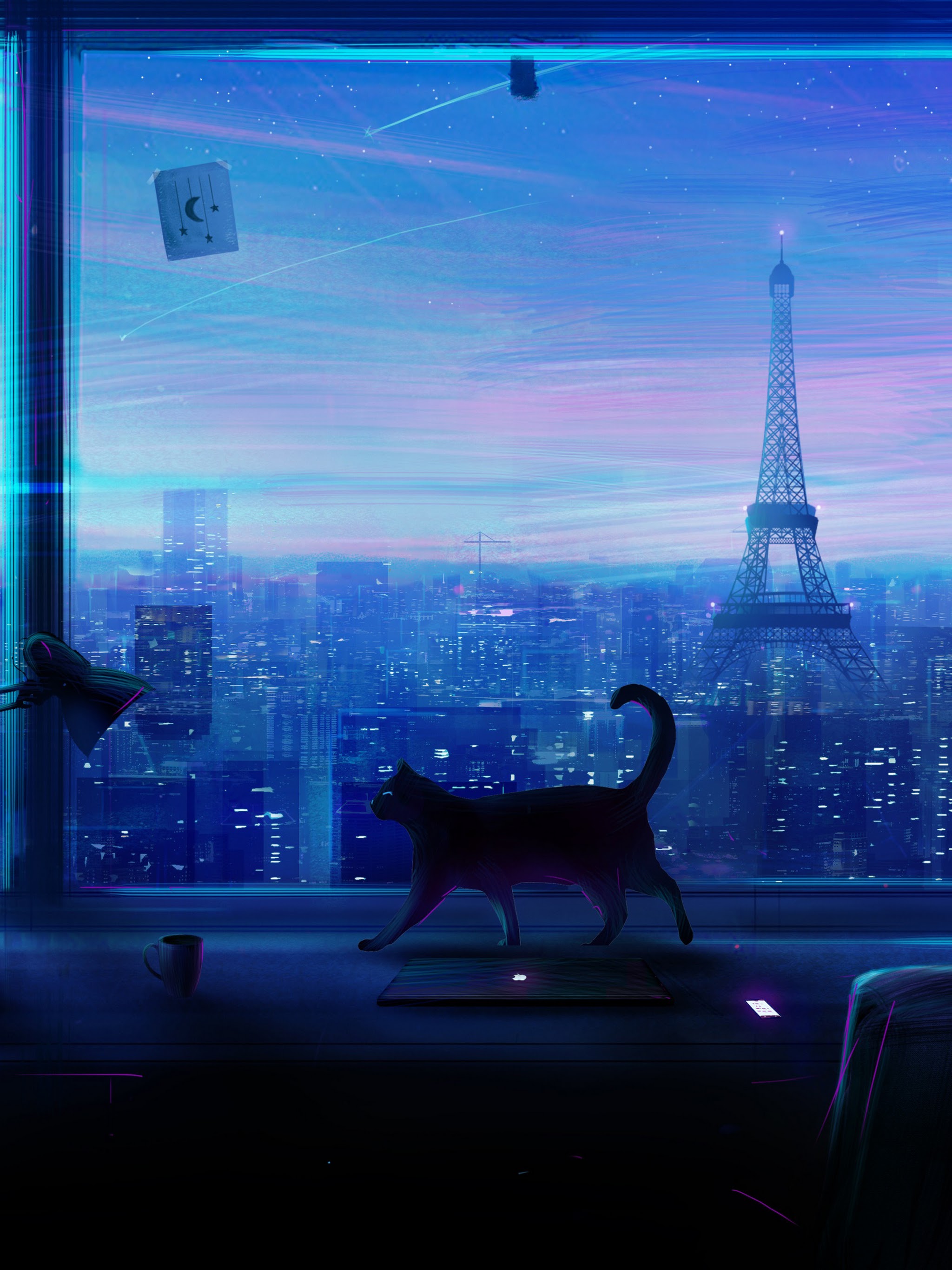 Aesthetic Anime Cat Wallpapers