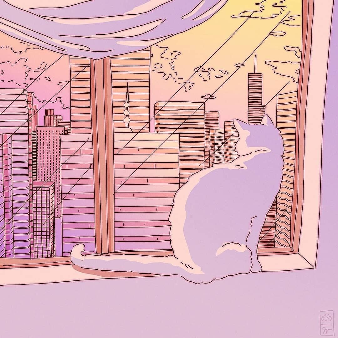 Aesthetic Anime Cat Wallpapers